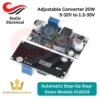 Automatic Step-Up Step-Down Module XL6019 Adjustable Converter Power Supply Module 20W 5-32V to 1.3-35V [Syalis]