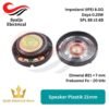 Speaker bulat plastik 21mm 8 ohm daya 0.25 W [Syalis]