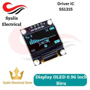Display OLED 0.96 biru blue I2C SS1315 [Syalis]