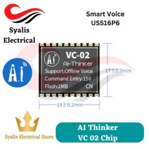 Ai thinker VC-02 VC 02 VC02 Modul Smart Voice Offline Chip US516P6 [Syalis]