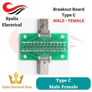 Type C breakout adapter board PCB Project spacing IC test board [Syalis]