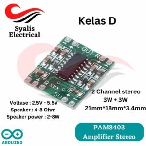 Modul Amplifier pam 8403 pam8403 stereo kelas D