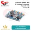 Yuan-T2L 433MHz RF Wireless Transmitter Module Long Range Smart Home [Syalis]