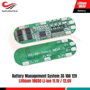 BMS 3S 10A 12V dengan Balancer – Modul Proteksi & Charger Baterai Lithium 18650 Li-ion 11.1V / 12.6V [Syalis]