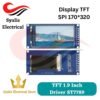 Display TFT 1.9 inch LCD module 170x320 [Syalis]