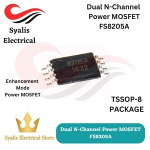 FS8205A Dual N-Channel Enhancement Mode Power Mosfet TSSOP-8 Package [Syalis]