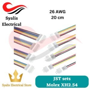 JST Molex XH2 conector PCB semua pin 2 pin 3 pin [Syalis]
