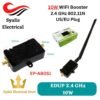 10W EDUP EP-AB051 WiFi Booster WiFi Power Amplifier 2.4GHz 10W WiFi Signal Booster Wireless Range Repeater for WiFi Router Accessories Antenna [Syalis]