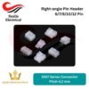 5557 Series Connector dengan Pitch 4,2 mm Right-angle pin header 6/7/8/9/10 Pin [Syalis]
