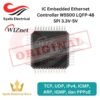 IC Embedded Ethernet Controller W5500 LQFP-48 SPI 3.3V-5V [Syalis]