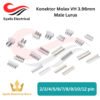 Connector Konektor Molex VH 3.96mm Male Lurus 2 / 3 / 4 / 5 / 6 / 7 / 8 / 9 / 10 / 12 pin [Syalis]