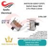 AKEYS Saklar / Switch Geser SS-12D07 (1P2T) 3 Pin 2.0mm 3V Handle DIP PCB [Syalis]