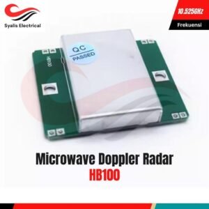 Modul Sensor Radar Microwave HB100 X-Band 10.525GHz Doppler Motion Detection [Syalis]