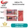 FTDI FT232 USB to TTL Serial Converter [Syalis]
