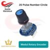 Modul Rotary Encoder untuk Arduino Rotating Potentiometer Knob Cap EC11 [Syalis]