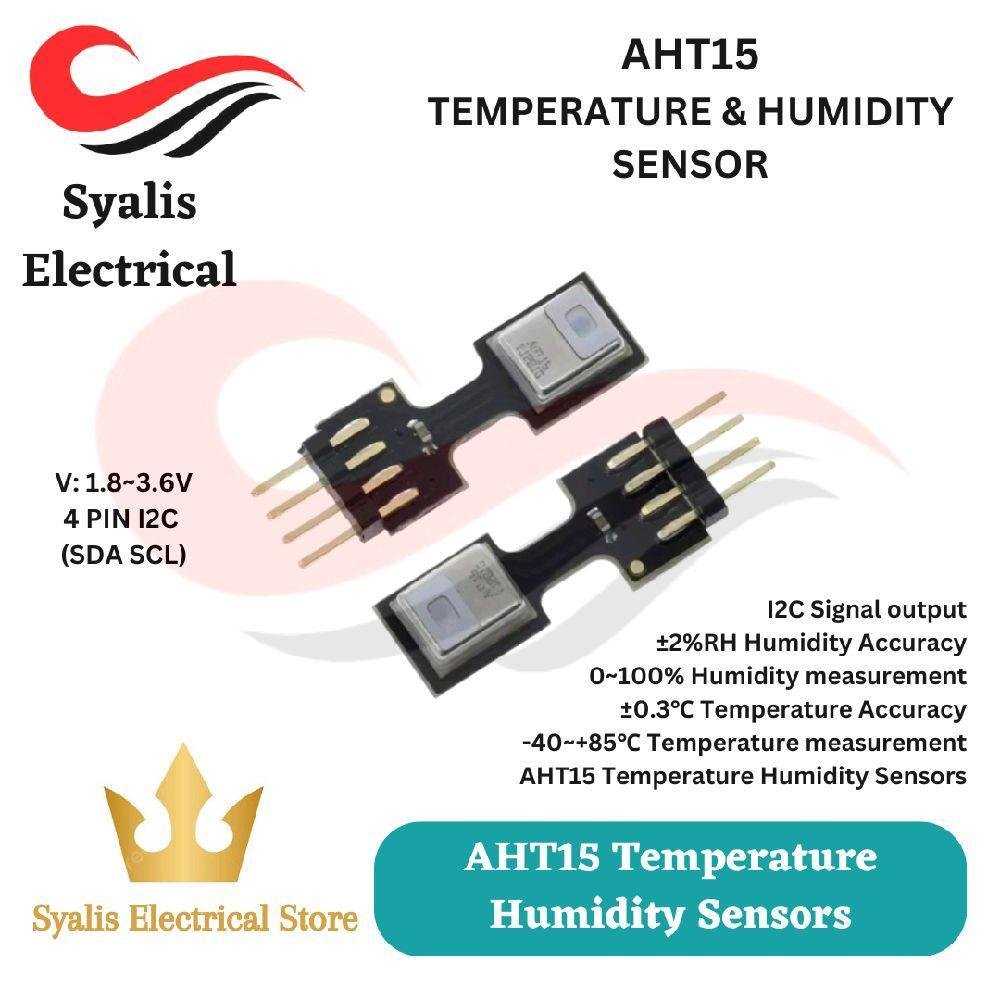 AHT15 Temperature & Humidity Sensors with I2C Signal Output