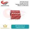 DIP Switch 2.54mm 4 Posisi THT Merah - Saklar Konfigurasi PCB Elektronik [Syalis]