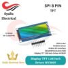 Display TFT 1.68 Inch Driver NV3007 142*428 RGB  SPI 8-Pin [Syalis]
