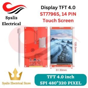 Display TFT 4.0 inch Touch Screen LCD OLED Full Color arduino SPI [SYALIS]