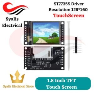 1.8 Inch TFT LCD Touch screen SPI Serial Driver ST7735S 128*160 For Arduino [Syalis]