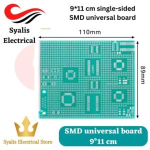 9*11 cm single-sided PCB board multi-package SMD universal board perforated board supports SMD chip IC multiple packages [Syalis]