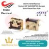 AKEYS HDMI Female Socket 19P SMD SMT 90 Derajat Gold Plated Port PCB [Syalis]