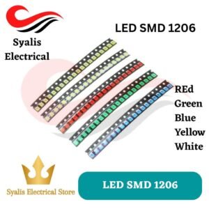 [10pcs] LED SMD 1206 lampu smd merah kuning hijau biru putih red green blue yellow white [Syalis]