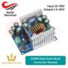 Step Down 500W 18A Adjustable Power Supply Module Buck Converter LED Driver 12-95V to 2-90V Voltage Regulator 12V [Syalis]