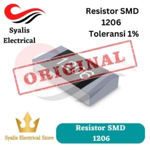 Resistor 1206 (10pcs) SMD ORIGINAL 10 100 220 330 470 1k 2.2k 4.7k 10k 22k 47k 68k 100k 220k 470k 910k 1M Ohm 1% [Syalis]