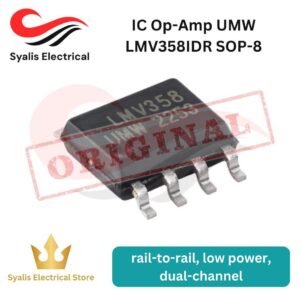 IC Op-Amp UMW LMV358IDR SOP-8 (Dual, Rail-to-Rail) [Syalis]