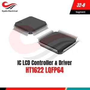 IC HT1622 LQFP64 LCD Driver Controller 32×8 4-Wire Serial Interface untuk LCD Segment [Syalis]
