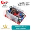 Step Up 400W 15A Boost Converter Rentang Input 8.5–50V ke Output 10–60V Charger Step Up Module [Syalis]