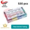 Heat Shrink Tubing 530 pcs Set Selongsong Kabel Bakar Penyusutan Panas untuk Isolasi Polyolefin [Syalis]