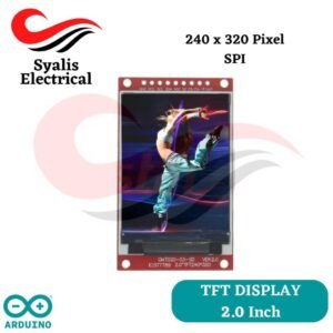 Display TFT LCD OLED 2.0 inch RED arduino [SYALIS]