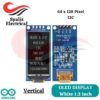 Display Oled 1.3 inch Vertical 64 x 128 pixel [Syalis]