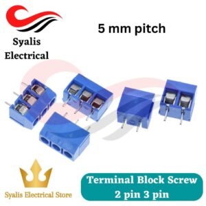 Terminal Block Screw 2 pin 3 pin konektor kabel PCB [Syalis]
