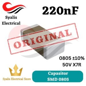 Kapasitor 0805 220nf Capasitor 220 nf SMD [ Syalis ]