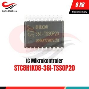 IC Mikrokontroler STC8H1K08-36I-TSSOP20 8-Bit 8051 36MHz 8KB Flash 10-Bit ADC [Syalis]