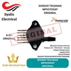 MPX5700AP Pressure Sensor 15 – 700 kPa (~ 2,2 – 101 psi) - Sensor Tekanan ORIGINAL [Syalis]