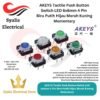 AKEYS Tactile Push Button Switch LED 6x6mm 4 Pin Biru Putih Hijau Merah Kuning Momentary [Syalis]