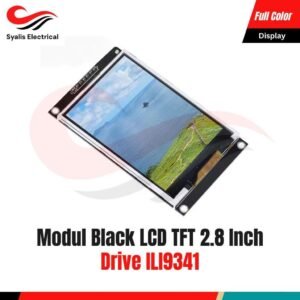 Modul Black LCD TFT Color Display 2.8 Inch SPI ILI9341 240×320 untuk Arduino & STM [Syalis]