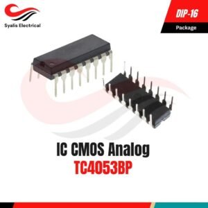 IC TC4053BP CMOS Analog Multiplexer/Demultiplexer Triple 2-Channel SPDT DIP-1 [Syalis]