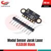 Modul Sensor Jarak Laser VL53L0X ToF 940nm Time of Flight Distance Sensor I2C IIC 3.3V / 5V [Syalis]