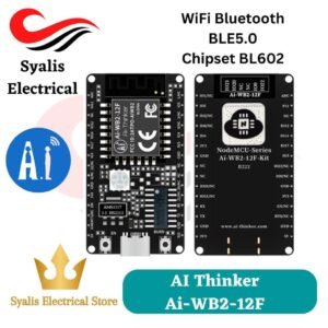 Ai thinker WB2 12F Ai-WB2-12F BLIFN4 Modul WiFi Bluetooth Base On Chipset BL602 WIFI+BLE5 [Syalis]