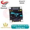 Display OLED 0.96 Kuning biru Yellow blue I2C SS1315 [Syalis]