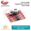 Mini L298N 2-Channel DC Motor Driver Module Dual H-Bridge PWM [Syalis]