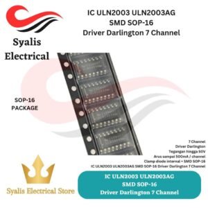IC ULN2003 ULN2003AG SMD SOP-16 Driver Darlington 7 Channel [Syalis]
