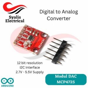 Digital to Analog Converter DAC MCP4725 [Syalis]