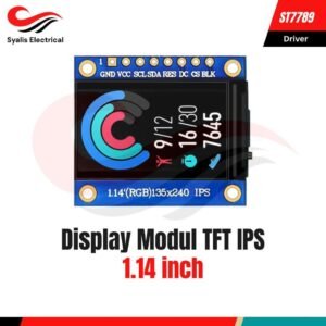 Display TFT IPS 1.14 Inch 135×240 ST7789V SPI LCD Warna Modul Layar [Syalis]