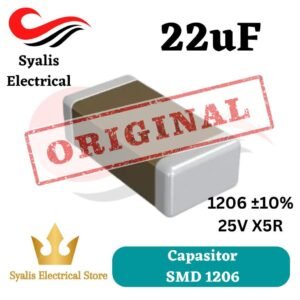 Kapasitor 1206 22uf Capasitor 22 uf SMD [ Syalis ]